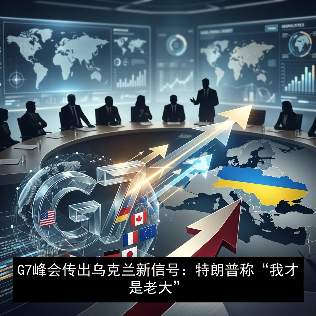 G7峰会传出乌克兰新信号：特朗普称“我才是老大”
