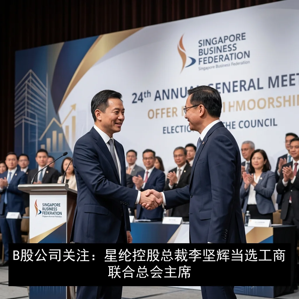 B股公司关注：星纶控股总裁李坚辉当选工商联合总会主席