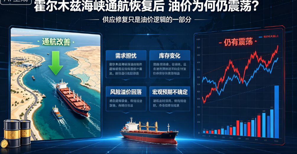 霍尔木兹海峡通航恢复后油价为何仍震荡