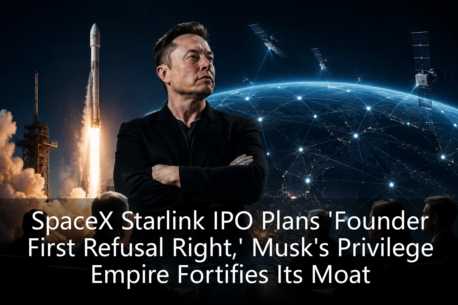 SpaceX Starlink IPO Plans 'Founder First Refusal Right,' Musk's Privilege Empire Fortifies Its Moat