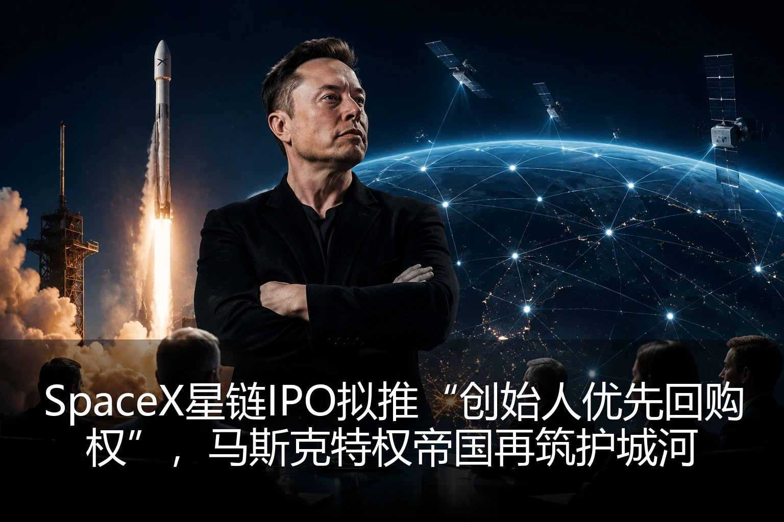 SpaceX星链IPO拟推“创始人优先回购权”，马斯克特权帝国再筑护城河