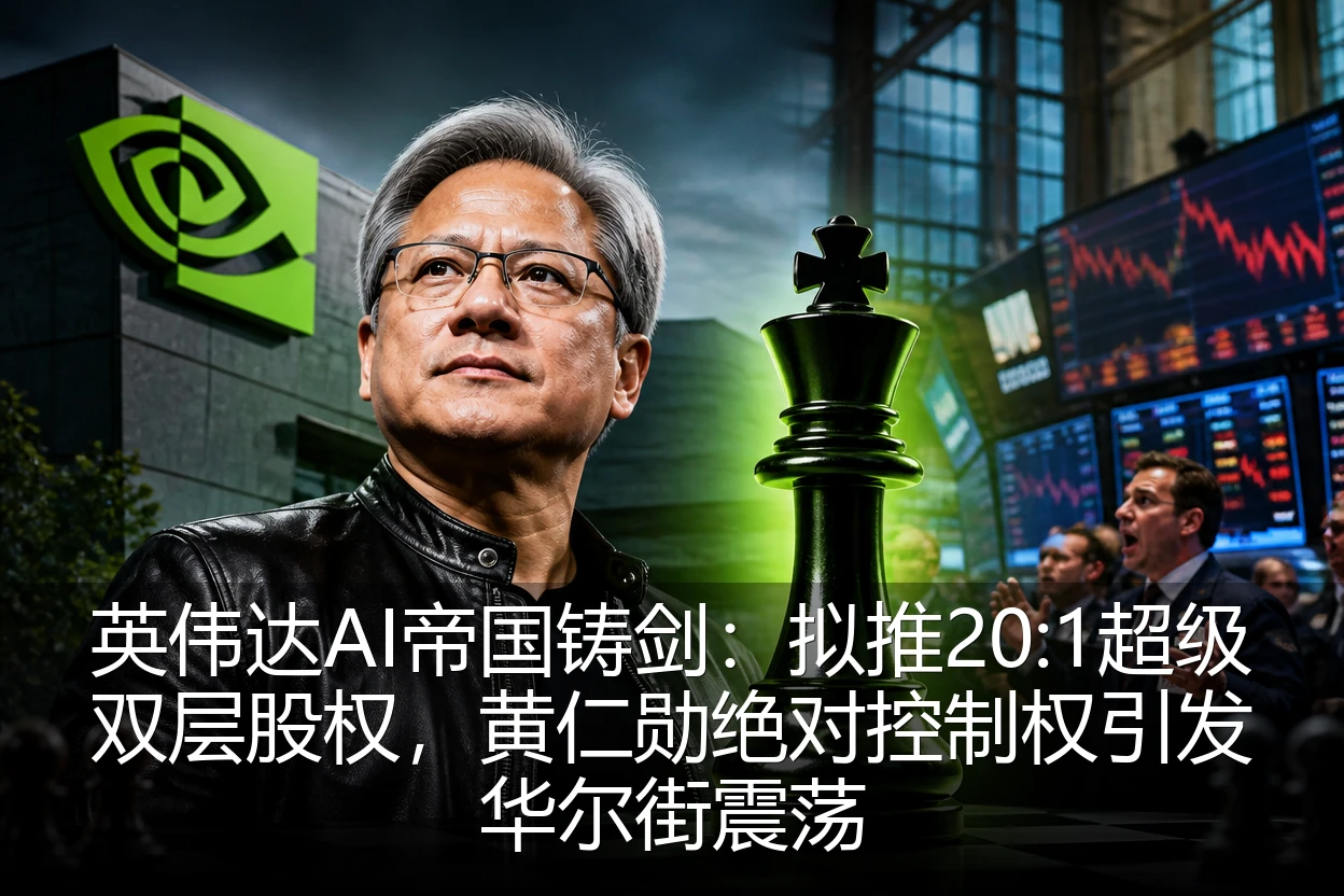 英伟达AI帝国铸剑：拟推20:1超级双层股权，黄仁勋绝对控制权引发华尔街震荡