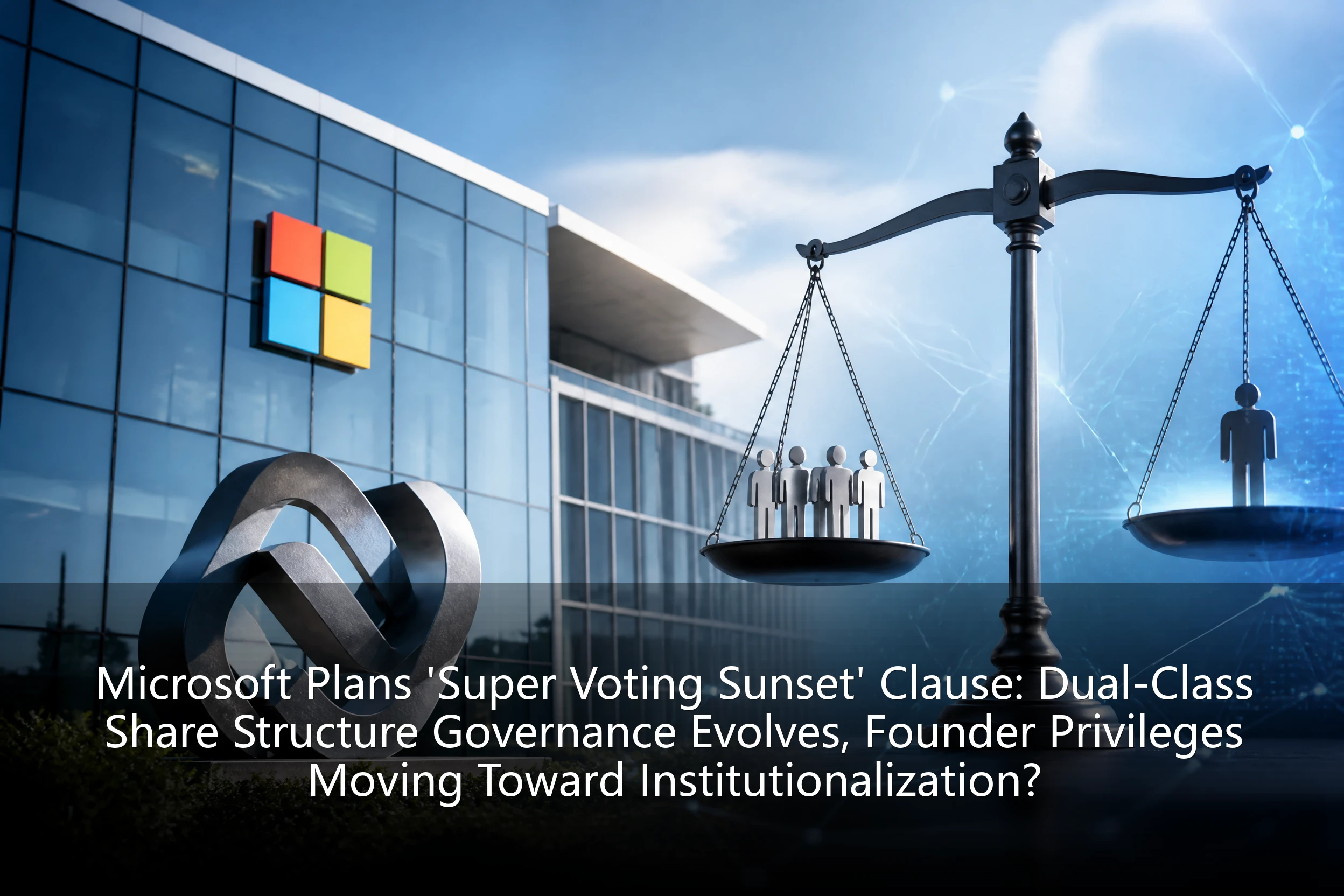 Microsoft Plans 'Super Voting Sunset' Clause: Dual-Class Share Structure Governance Evolves, Founder Privileges Moving Toward Institutionalization?