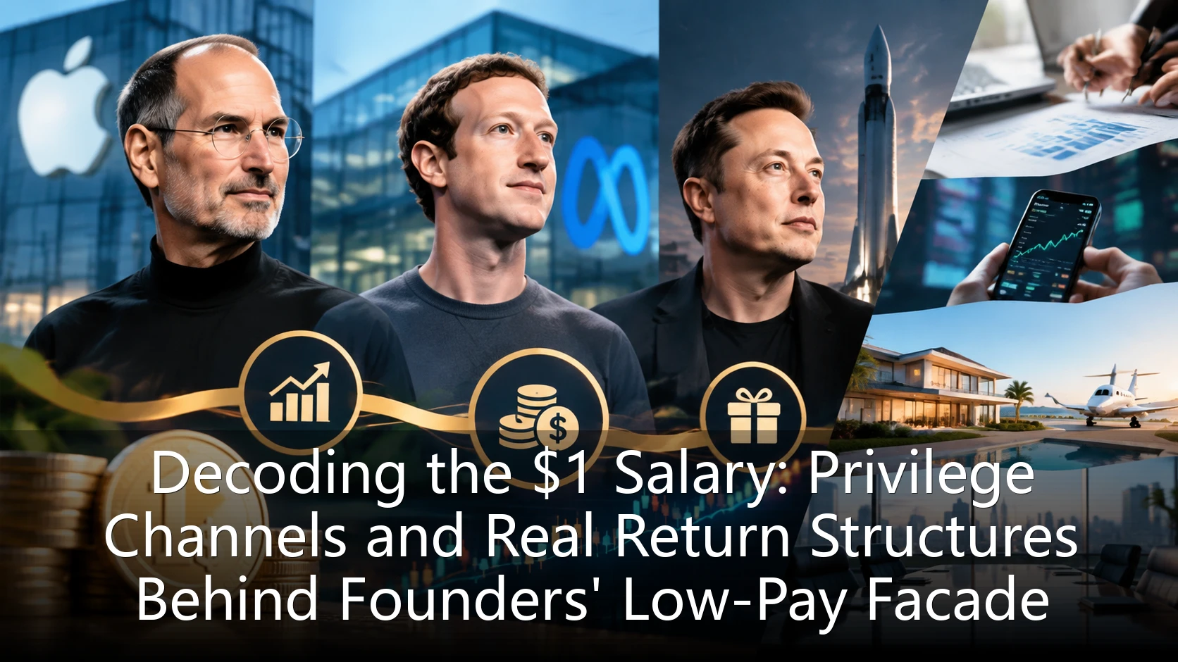 Decoding the $1 Salary: Privilege Channels and Real Return Structures Behind Founders' Low-Pay Facade